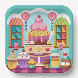 Plato De Papel Sweet Treat