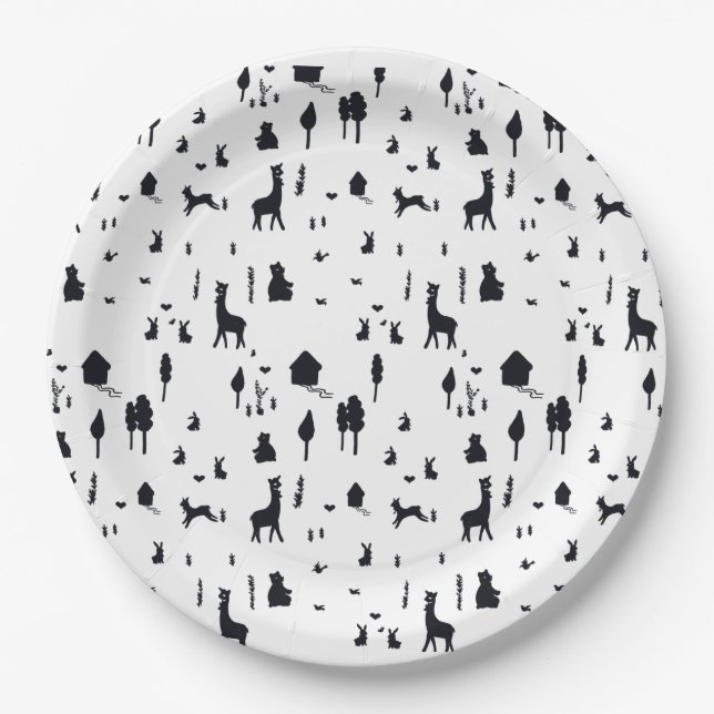 Plato De Papel Sweet winter (Anverso)