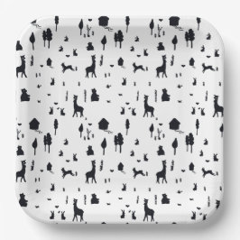 Plato De Papel sweet winter