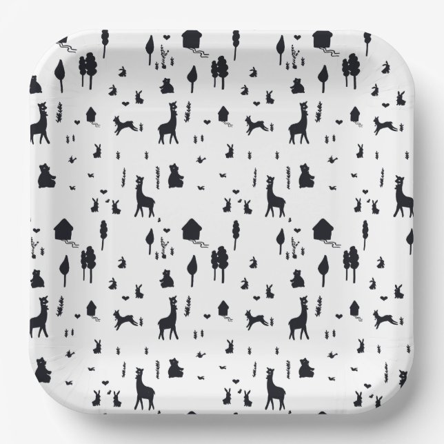 Plato De Papel sweet winter (Anverso)