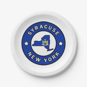 Plato De Papel Syracuse Nueva York