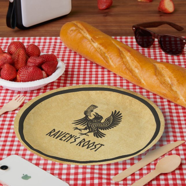 Plato De Papel Taberna Raven's Roost Wick Escocia (Picnic)
