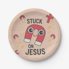 Plato De Papel Tablería temática de celebración de fiestas cristi