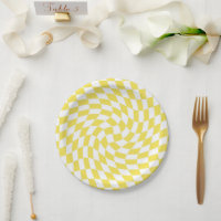 Tablero retro-amarillo con doble de limón