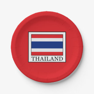 Plato De Papel Tailandia