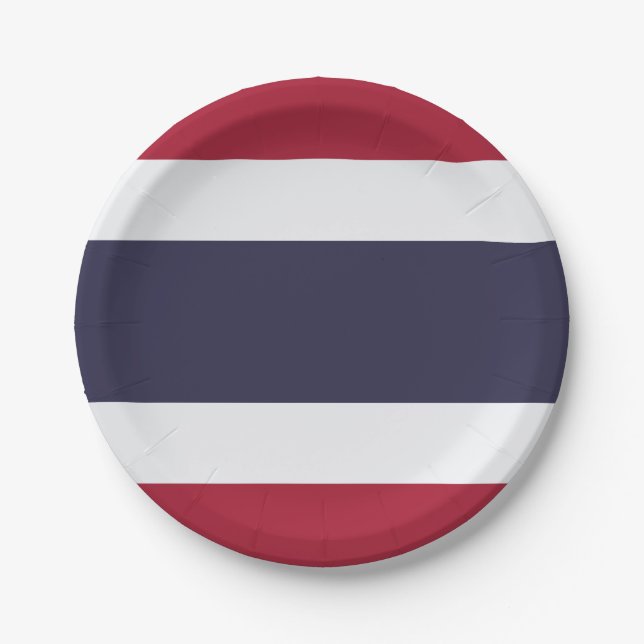 Plato De Papel Tailandia (Anverso)