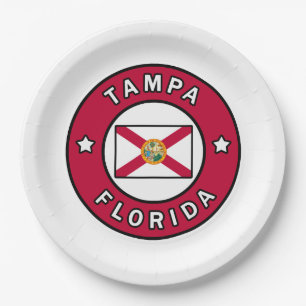 Plato De Papel Tampa Florida