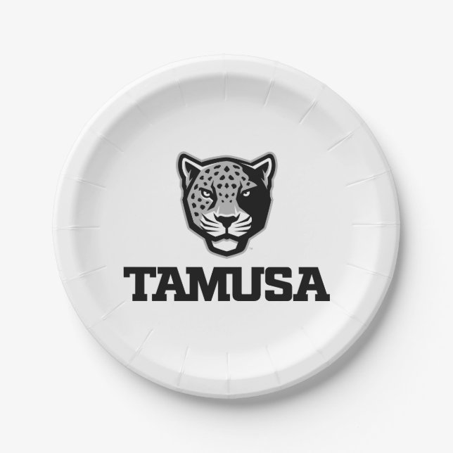 Plato De Papel TAMUSA Jaguars (Anverso)