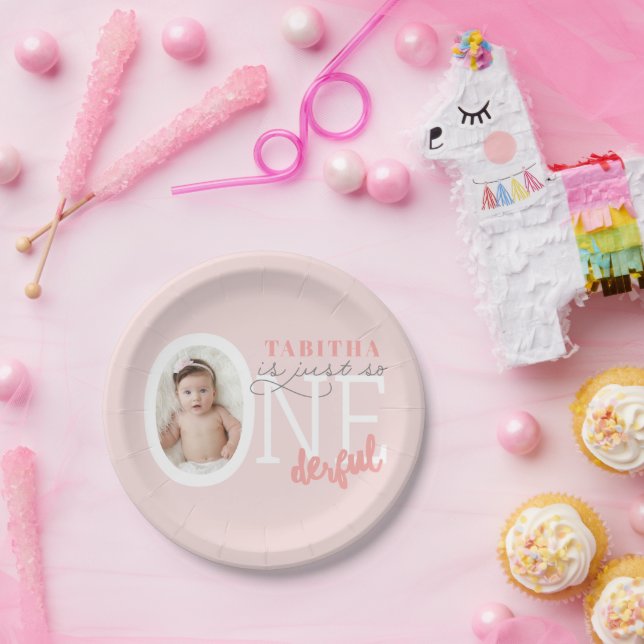 Plato De Papel tan solo TAN ÚNICO (Fiesta)