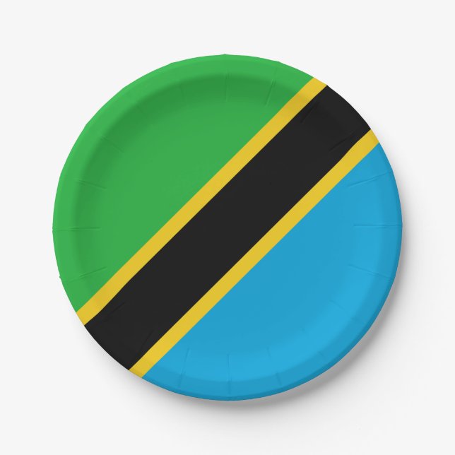 Plato De Papel Tanzania (Anverso)