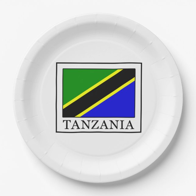 Plato De Papel Tanzania (Anverso)