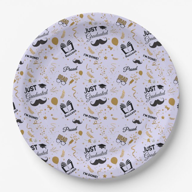 Plato De Papel ¡Tapa la Celebración! (Anverso)