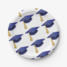 Plato De Papel Tapón de graduación