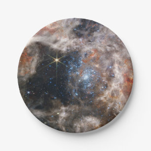 Plato De Papel Tarantula Nebula Imagen de JWST