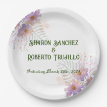 Tarjeta Purple Wildflowers
