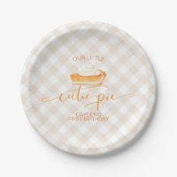 Tarta de calabaza Cutie Pie cuadros de otoño Prime