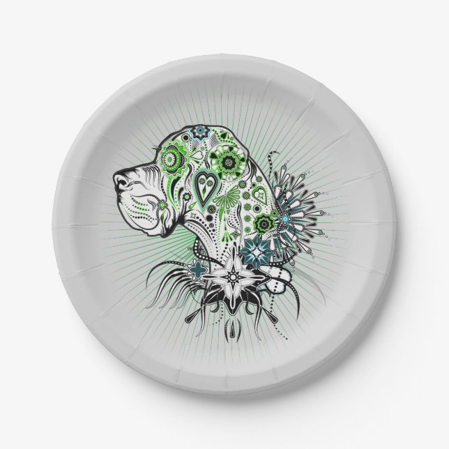 Plato De Papel Tattoo Dane (Anverso)