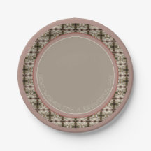 Taupe y rosa polvoriento