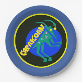 Plato De Papel Tazas de papel del zodiaco del Rótulo del