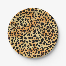 Plato De Papel Tazón del papel de impresión del tigre