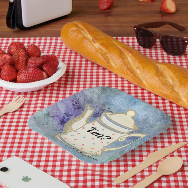 Plato De Papel Té? #FROMily from Fandom Liu Diner Design (Picnic)