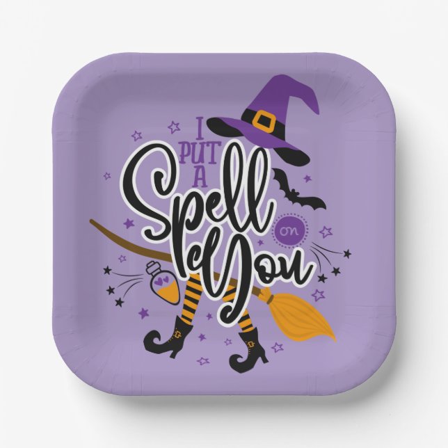 Plato De Papel Te Puse Un Spell (Anverso)