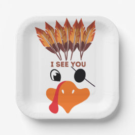 Plato De Papel Te veo