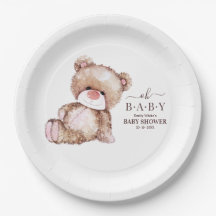 Teddy Bear Baby Shower, Chica Baby Shower de oso r