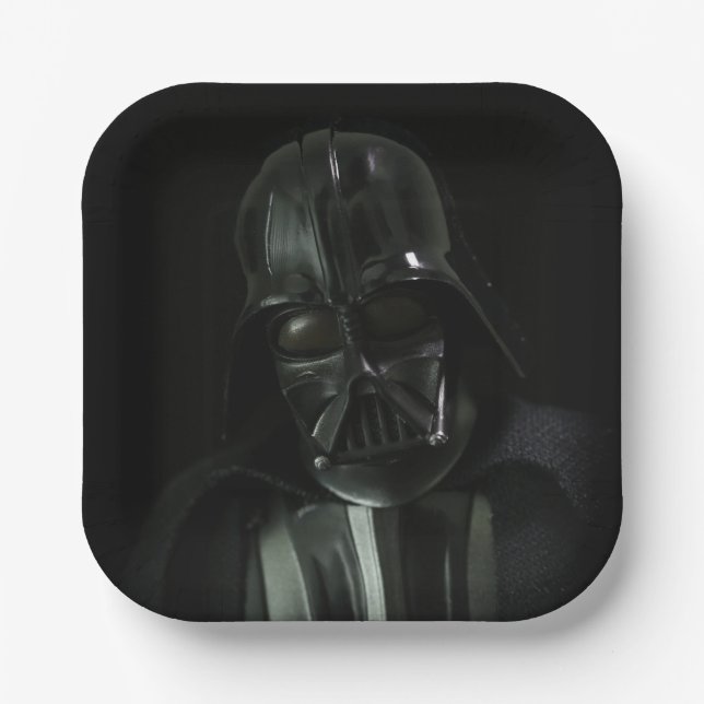 Plato De Papel Tema de Ciencia Ficción (Anverso)