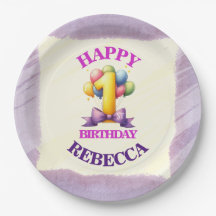 Tema de globos para cumpleaños número 1