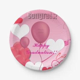 Plato De Papel Tema de graduación