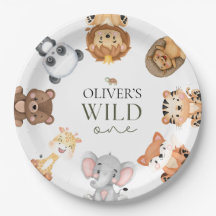tema safari cumpleaños primero salvaje