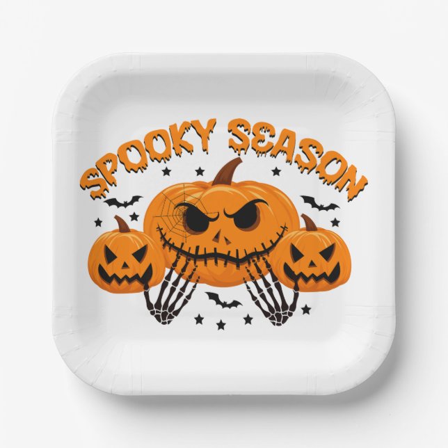 Plato De Papel Temporada de fantasía (Anverso)