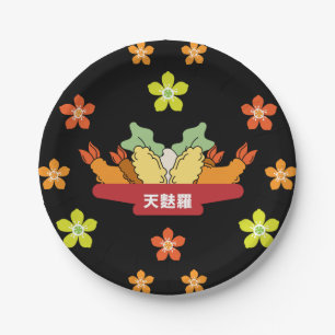 Plato De Papel Tempura japonesa Cocina asiática Foodies Apron