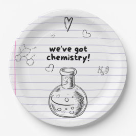 Plato De Papel Tenemos placas de papel de química