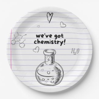 Plato De Papel Tenemos placas de papel de química