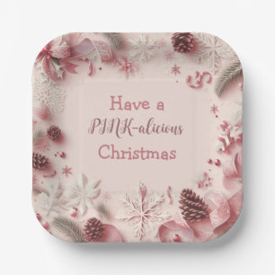 Plato De Papel Tener Navidades malintencionados