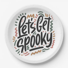 Plato De Papel ¡Tengamos miedo!