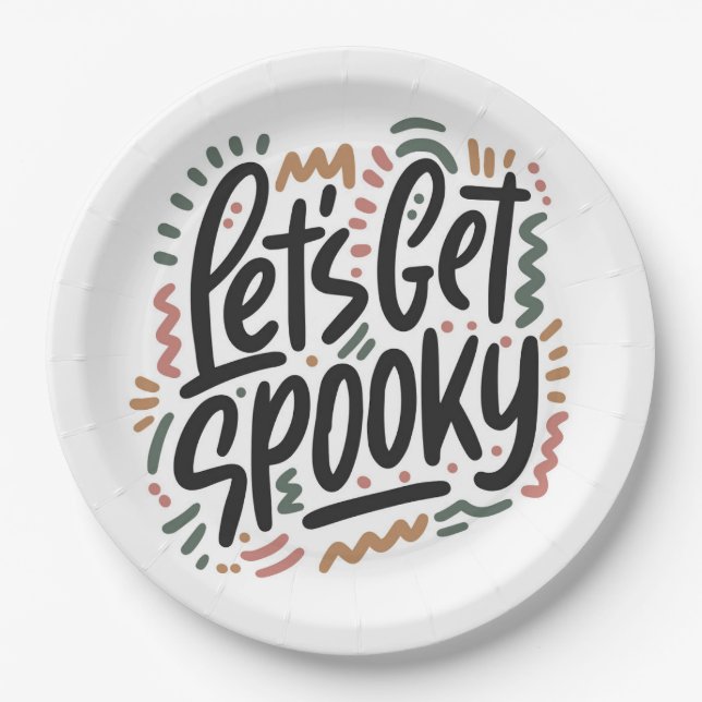 Plato De Papel ¡Tengamos miedo!