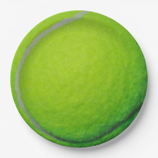 Plato De Papel Tenis