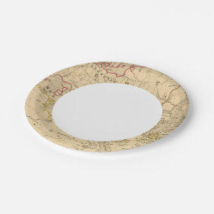Plato De Papel Terre aux trois fils de Noe