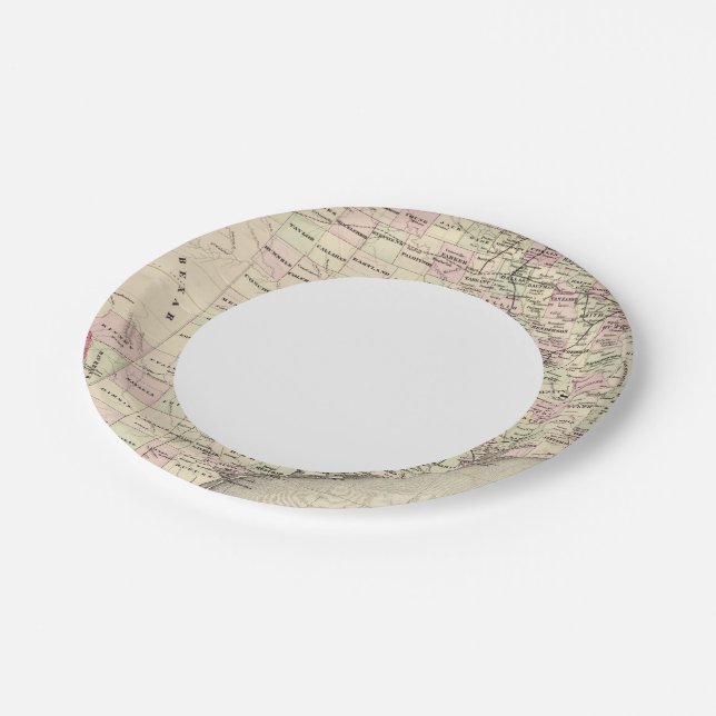 Plato De Papel Texas 12 (Angular)