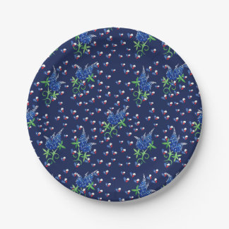 Plato De Papel Texas Bluebonnets Texas Lone star state