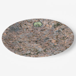 Plato De Papel Textura de la geología de la foto de la roca de la