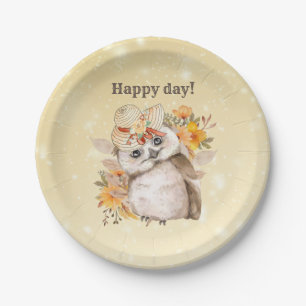 Plato De Papel Thanksgiving Decor Fall Farmhouse 
