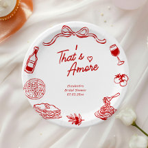 That's Amore Coquette Ropa de Boda de Ducha Italia