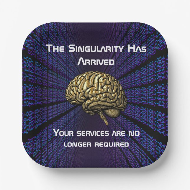 Plato De Papel The AI Singularity Has Arrived (Anverso)