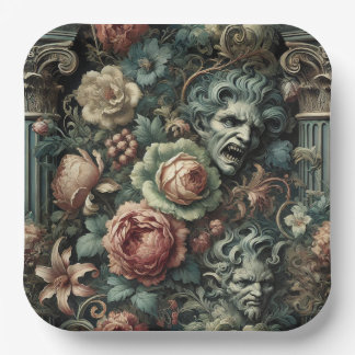 Plato De Papel ⚰️ The Grief Council – Gothic Victorian