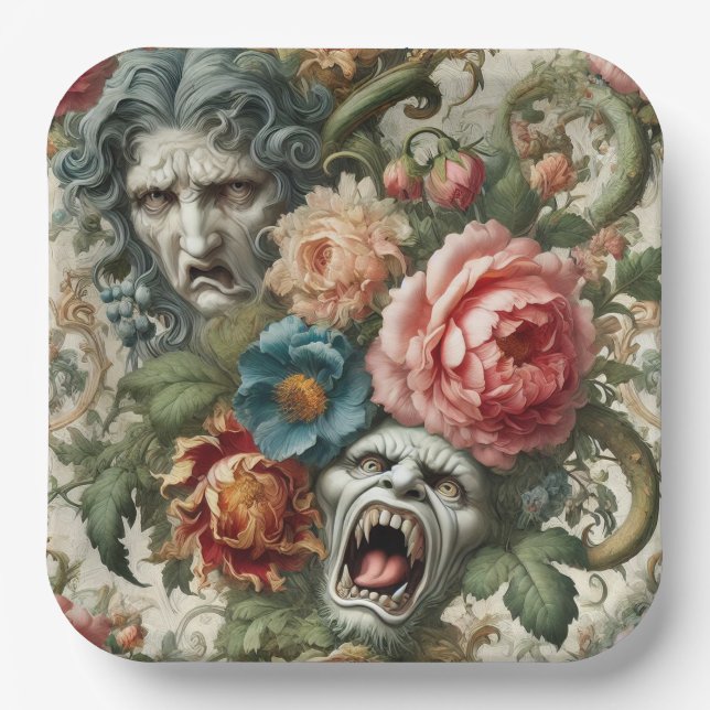 Plato De Papel The Hag & the Howl – Gothic Victorian (Anverso)