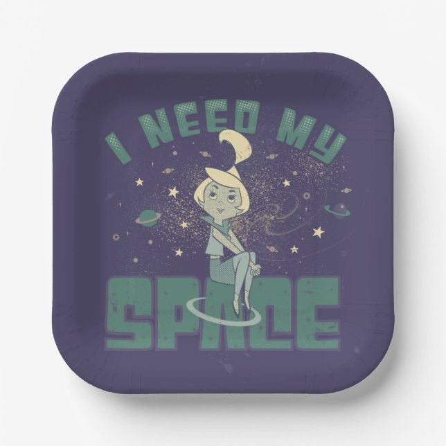 Plato De Papel The Jetsons | I Need My Space (Anverso)